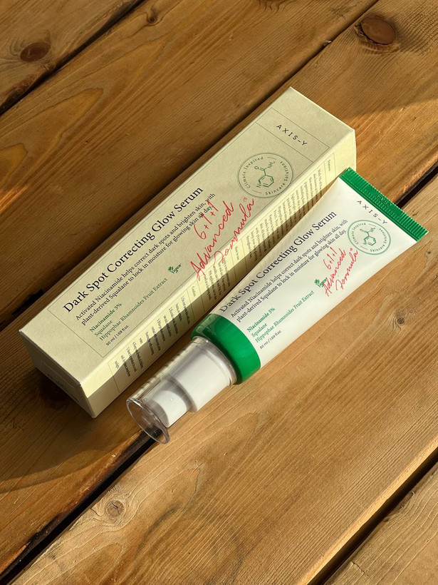 سرم ضد لک و روشن کننده حاوی نیاسینامید دارک اسپات کورکتینگ گلو اکسیس وای AXIS-Y