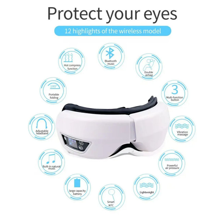 🆕💥عینک ماساژور چشم eye massager