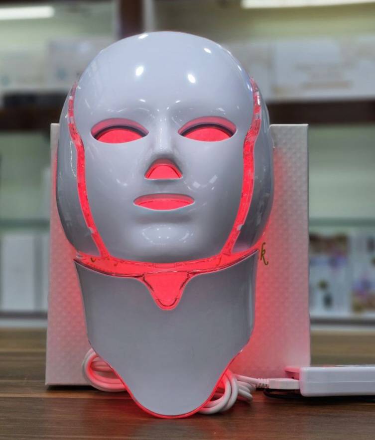 ماسک ال ای دی نقابی صورت و گردن LED و نور درمانی