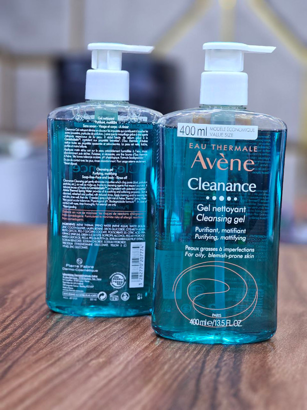 ژل شستشوی Avene کلینانس پوست چرب و مختلط حجم 400 میل