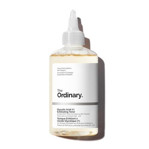 تونر گلیکولیک اسید The ordinary روشن کننده و لایه بردار