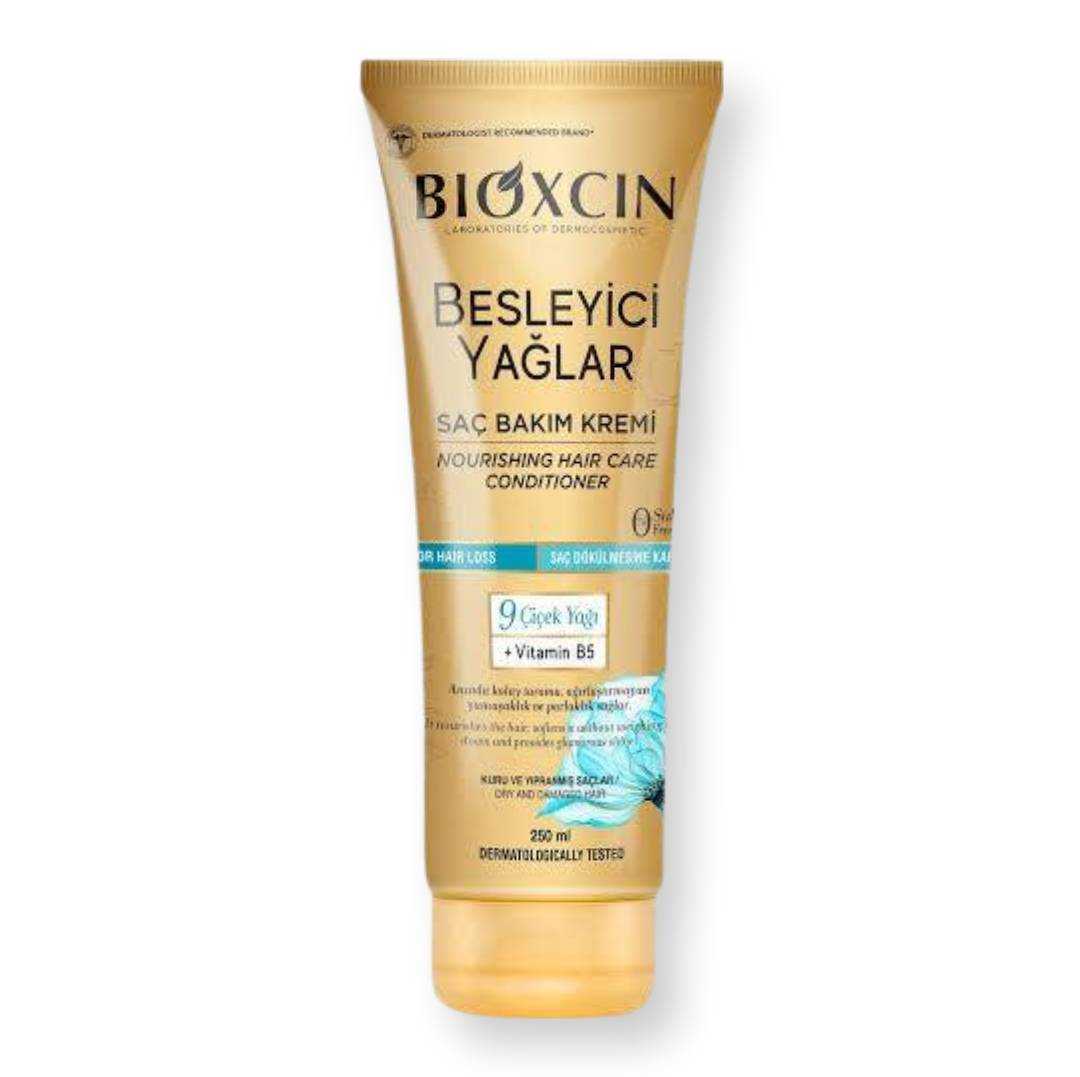 کرم مو ۹ گیاه (طلایی) بیوکسینBIOXCIN مدل Besleyici Yağlar حجم 250 میل